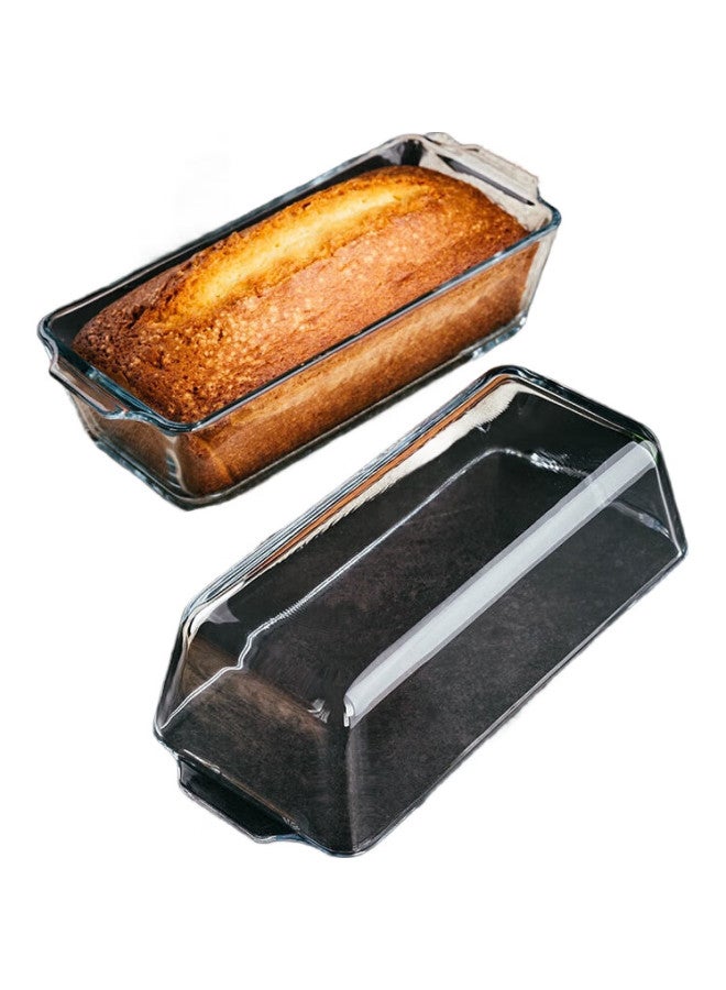 For Bake Rectangular Glass Baking Dish, Cake Mold, Heat-Resistant Glass Baking Bowl, Microwave And Oven Safe Pasta And Rice Baking Tray - Image 3