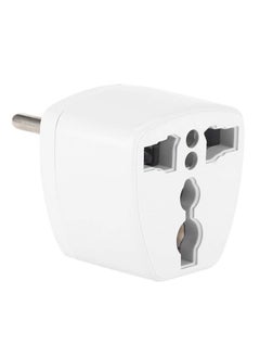 SANMUGEED EU Plug Adapter, Travel Adapter, US/UK/AU Plug to EU Plastic Lightweight for European Traveling  - Image 5