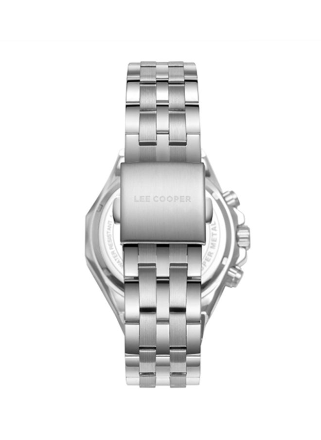 Lee Cooper Men Multi Function Dark Green Dial Watch - LC08104.370  - Image 4