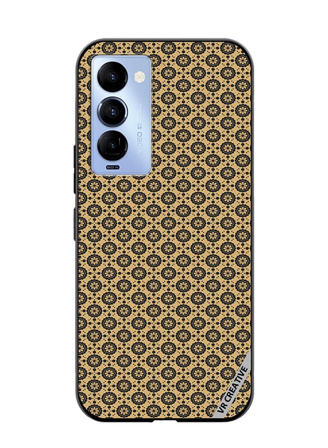 VR CREATIVE Protective Case Cover For Tecno Camon 18/18 P Pattern Classical Luxury Ornament Royal Texture Design Multicolour - Image 1