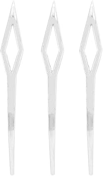 FILFEEL Dreadlocks Tool 3Pcs Interlocking Needles Alloy Material for Braiding Tightening and Repairing Dreadlocks Sisterlocks Crochet Hooks Hair Extensions Tool - Image 1
