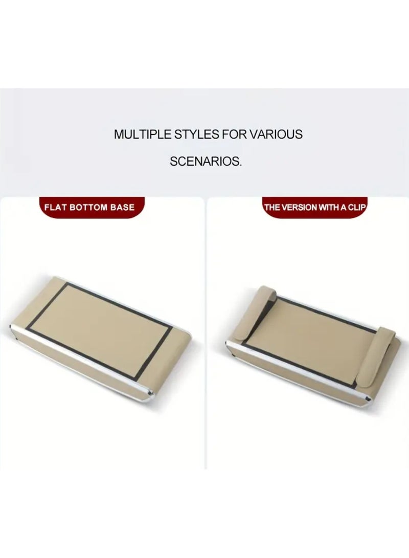 A High-End Faux Leather Car Tissue Box with a Non-Slip Base Design, an Essential for Various Vehicle Types, Enhances The Interior Aesthetics, Easy to Dispense, Durable And Easy to Clean - Image 2