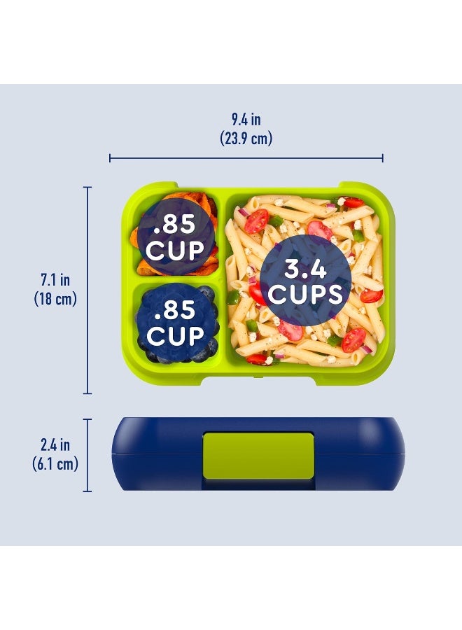 Bentgo® Pop - Leak-Proof Bento-Style Lunch Box with Removable Divider for 3-4 Compartments - Perfect for Kids 8+ and Teens, Microwave/Dishwasher Safe, BPA-Free & Sustainable - Image 5
