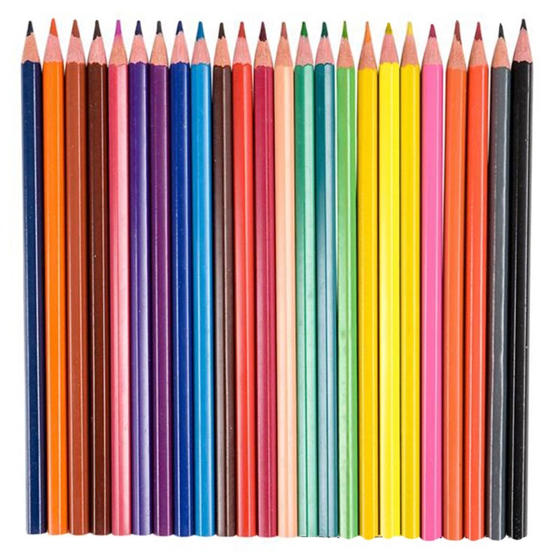 ArtCreativity Multicolor Pencils - 24 Pack of Pre-Sharpened Colored Pencils for Kids & Adults, Great for School Art Projects, Drawing, and Creative Coloring Fun - Image 1