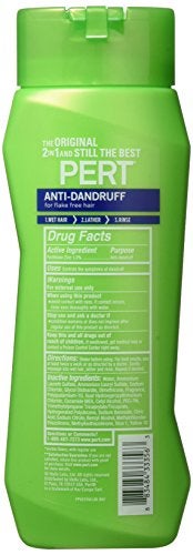 Pert Anti-Dandruff 2 in 1 Shampoo and Conditioner - Pack of 3 For Unisex 13.5 oz Shampoo and Conditioner - Image 2