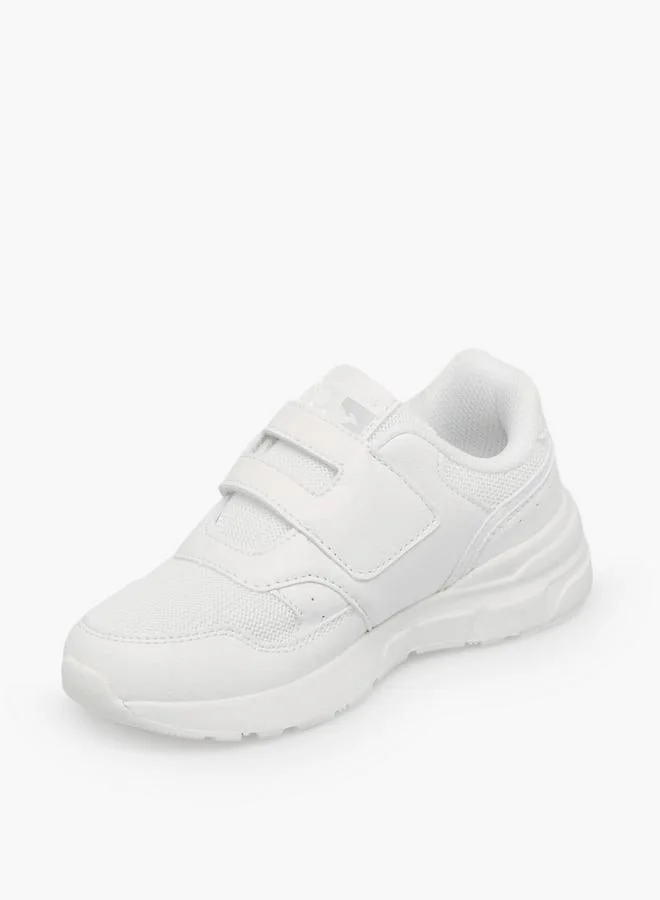 Kangaroos WHITE Kids Hook & Loop School Shoes for Women | Best Price UAE