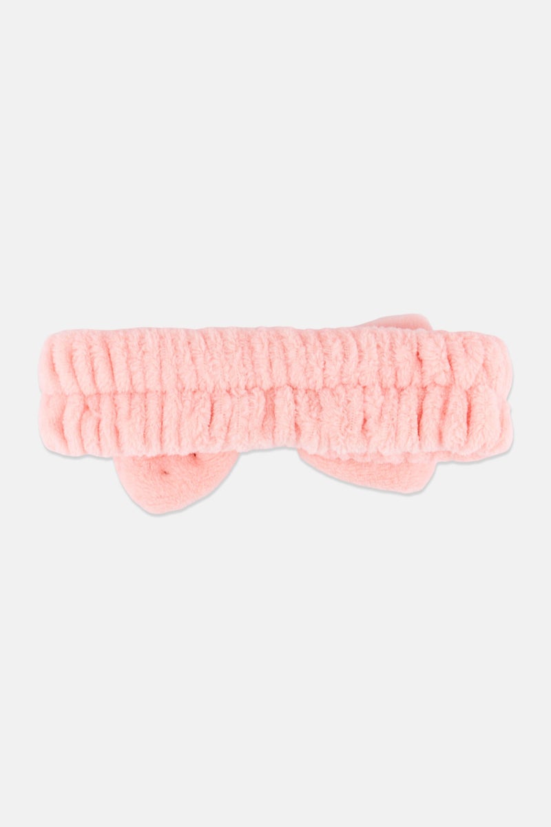 Olivia Rose Women Embellished Bow Spa Headband, Pink - Image 2