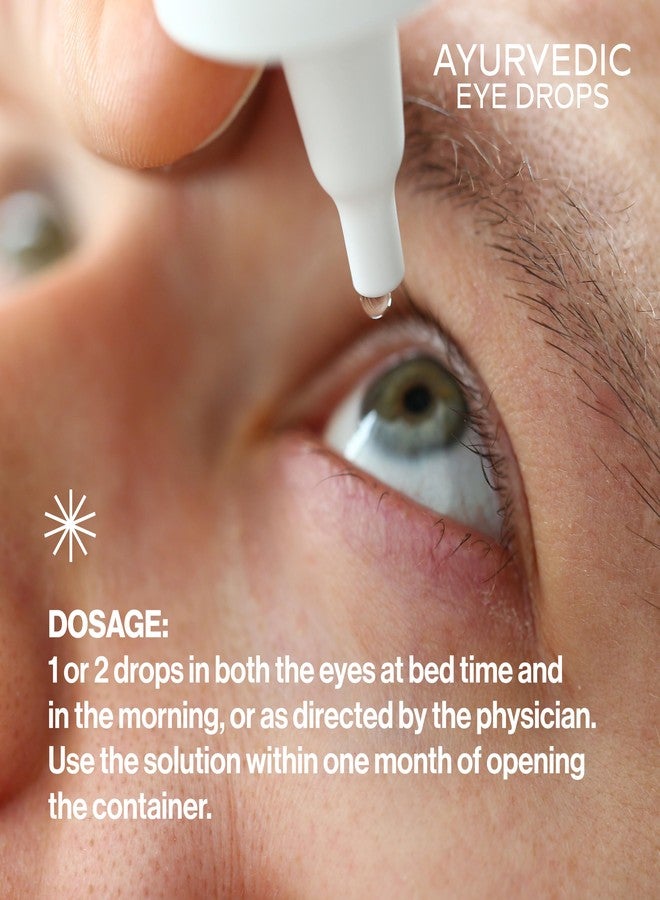 Rinsol Ayurvedic Herbal Eyedrops (10ml) - Relieves Dryness, Redness & Itching, Enhances Vision Comfort - with Rosewater and 18+ Herbs for Eye Care - Image 3