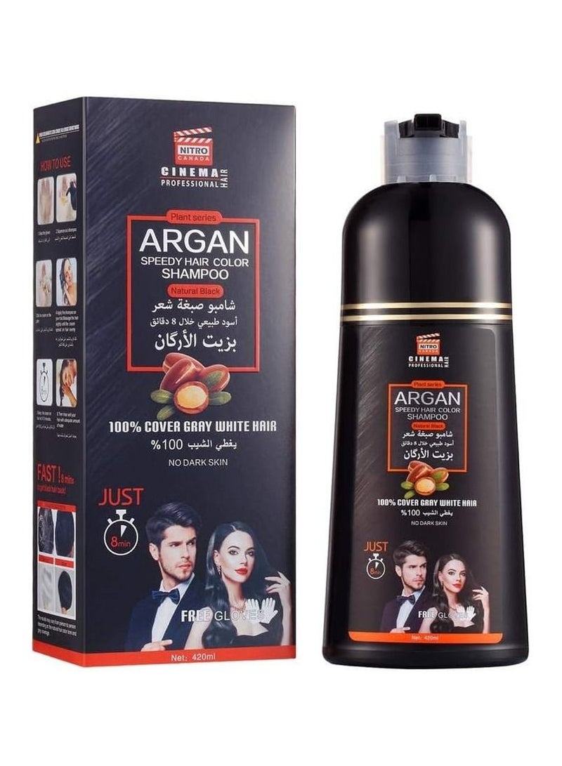 CANADA Argan oil hair color express shampoo 420ml - Image 2