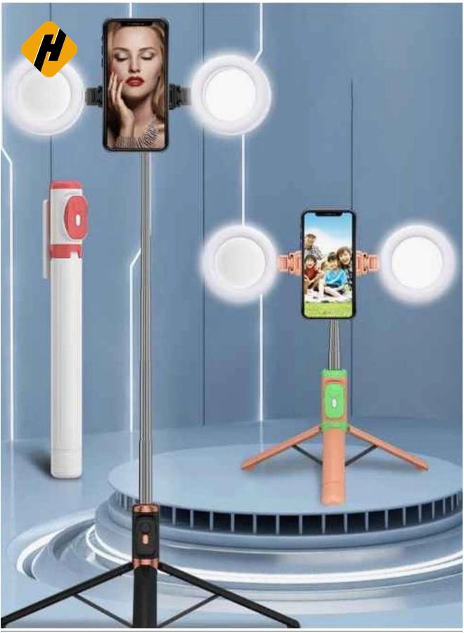 HuHa Selfie Stick Tripod, Extendable Bt Selfie Stick With  Snapshot, Detachable Wireless Remote Control - Image 2