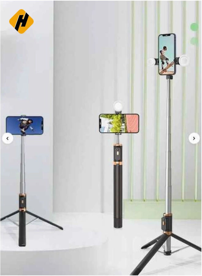 HuHa Selfie Stick Tripod, Extendable Bt Selfie Stick With  Snapshot, Detachable Wireless Remote Control - Image 3