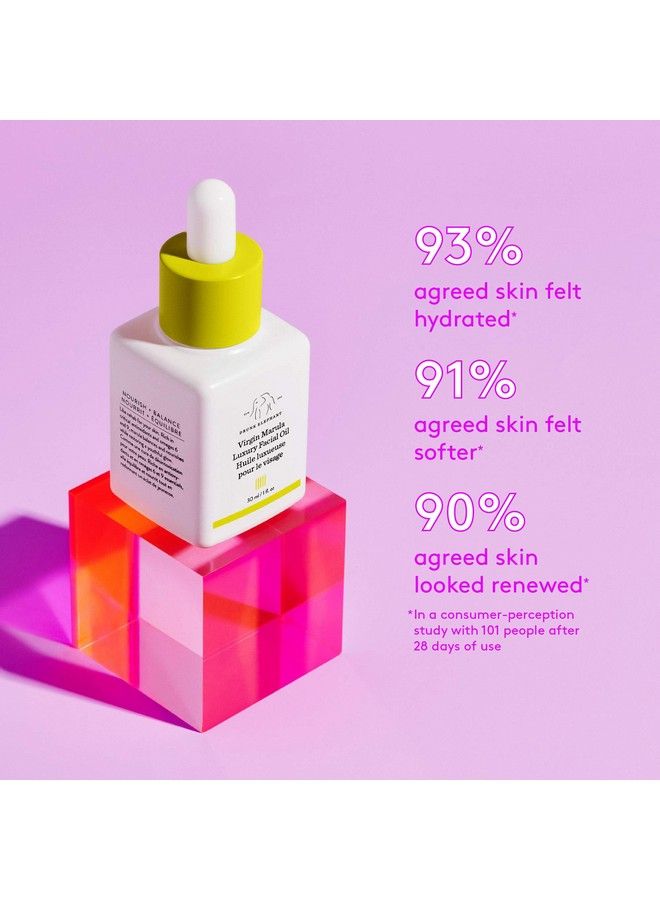 Drunk Elephant Virgin Marula Luxury Facial Oil Vegan Antiaging Skin Care And Face Moisturizer (15 Ml / 0.5 Fl Oz) - Image 4