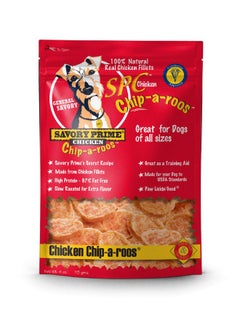 Savory Prime Savory Prime Chicken Chip-A-Roos Jerky Treat, 4-Ounce  - Image 1