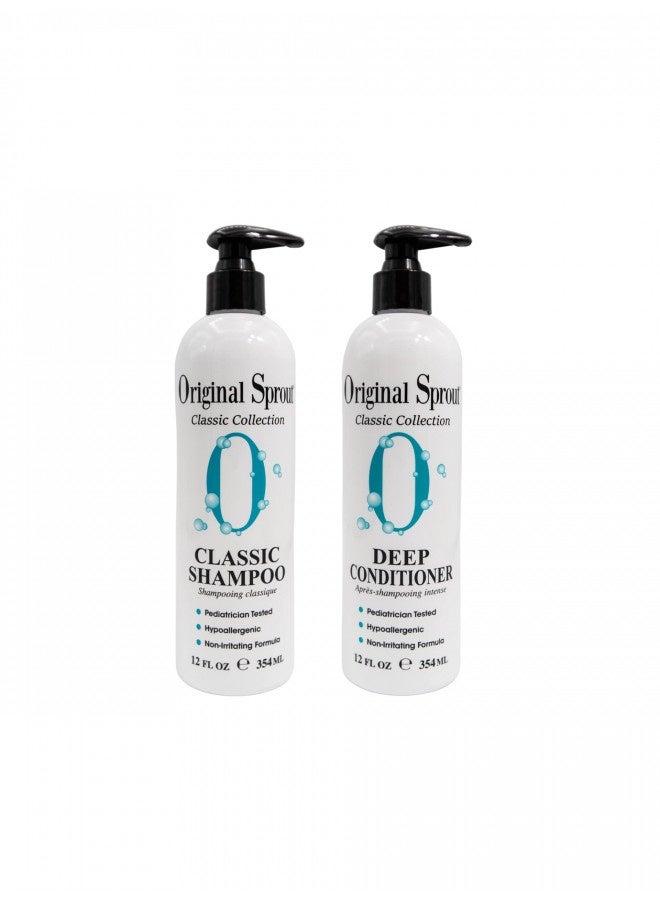 Original Sprout Original Sprout Classic Shampoo And Deep Conditioner Set 12 Oz