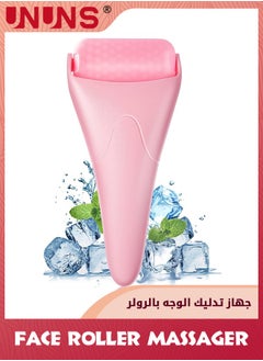 UNUNS Ice Roller Tool,Roller Massager Cryotherapy,Women's Ice Roller Tools,Great For Migraine Relief,Blood Circulation,Reduce Puffiness,Pink  - Image 1