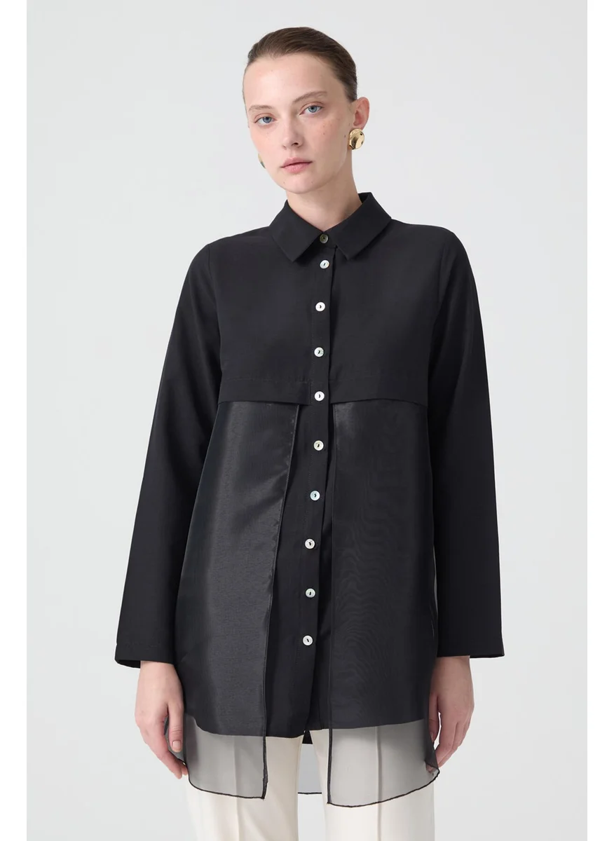 Touche Organza Detailed Shirt