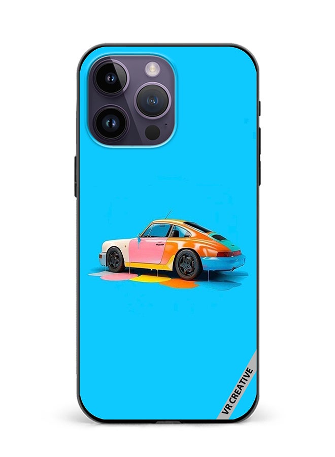 VR CREATIVE Protective Case Cover For Apple iPhone 16 Pro Max Car Design Multicolour