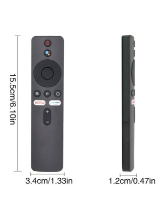 جهاز تحكم عن بعد عالي الجودة لجهاز Mi Tv Stick Box S وجهاز تحكم عن بعد يعمل بالبلوتوث بتقنية 4K، باللون الأسود - view 5