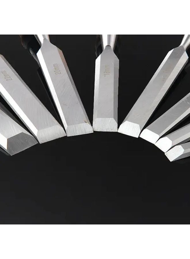 6mm Woodworking Chisel Set With Wooden Handle Precision Wood Carving Tools - Image 3