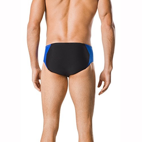 Speedo Men's Swimsuit Brief Endurance+ Splice Team Colors - Image 2