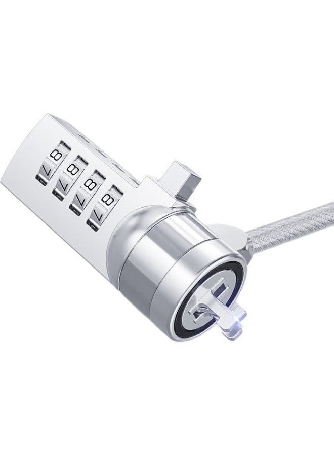 NVV Laptop Lock, Anti-Theft Lock, Security Password Lock, Notebook Lock, Suitable For Lenovo, Hp, Asus, Thinkpad, Shenzhou, Msi, Universal Lock Nl-1S - Image 3