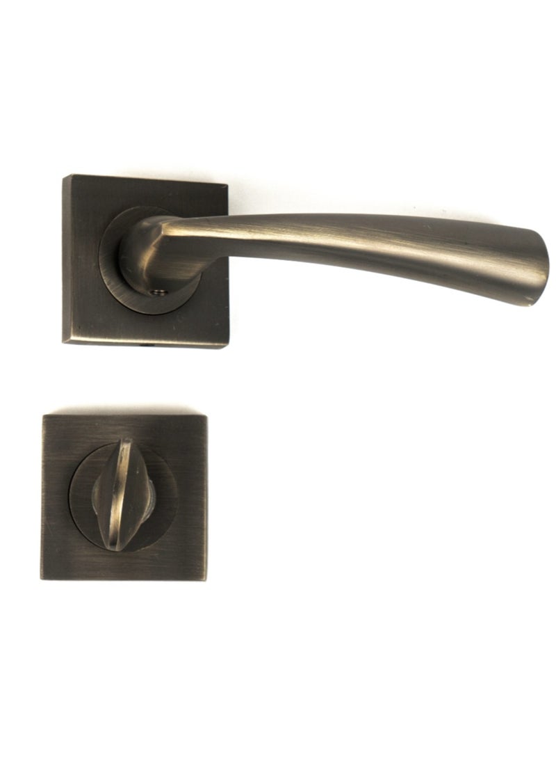 Siag Hazal Rosetta Bathroom Door Handle - Image 1