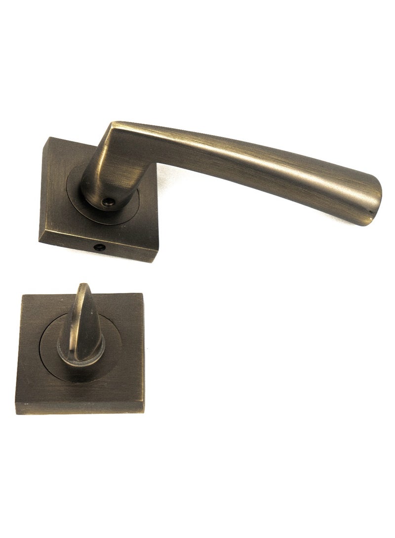 Siag Hazal Rosetta Bathroom Door Handle - Image 2