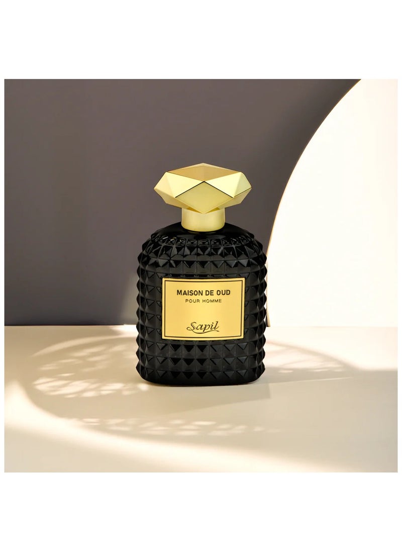 sapil Maison De Oud Eau De Parfum For Men - 100 ML  - Image 3