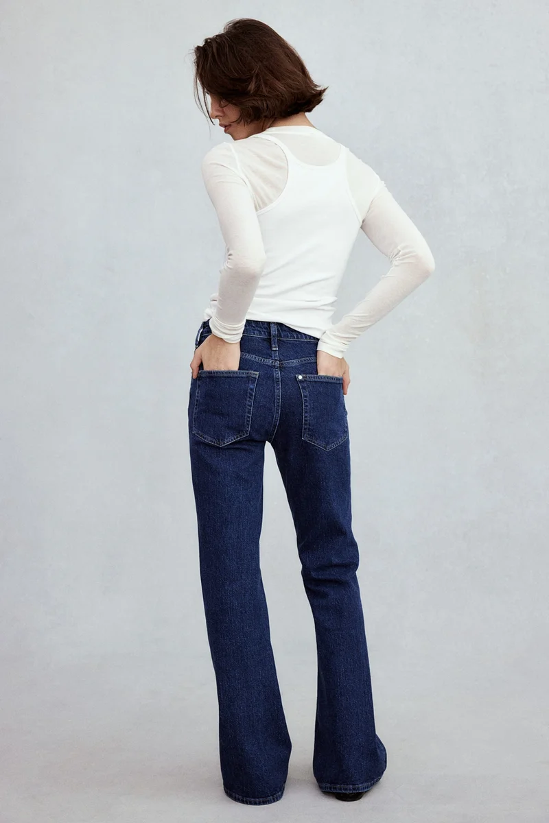 اتش اند ام Flared High Jeans