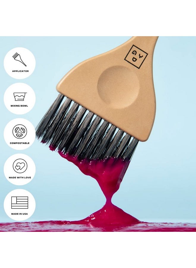 Good Dye Young Good Dye Young Hair Dye Kit - 2-Piece Hair Dye Brush and Bowl Set - Reusable Earth Friendly Hair Coloring Kit - Vegan & Cruelty Free Tinting Kit  - Image 3