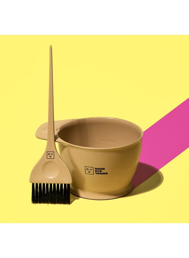 Good Dye Young Good Dye Young Hair Dye Kit - 2-Piece Hair Dye Brush and Bowl Set - Reusable Earth Friendly Hair Coloring Kit - Vegan & Cruelty Free Tinting Kit  - Image 4