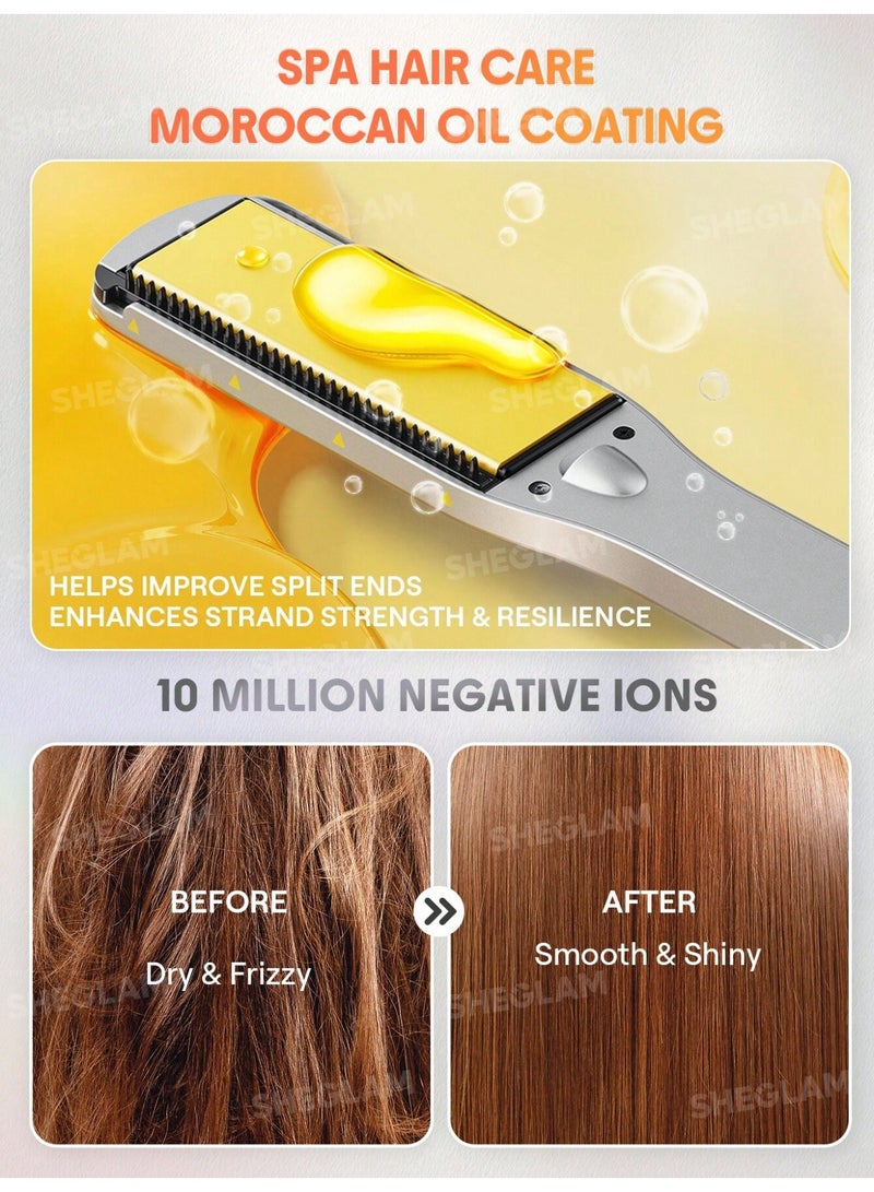 SHEGLAM Sleek Chic Wide Glide Straightener - Image 5