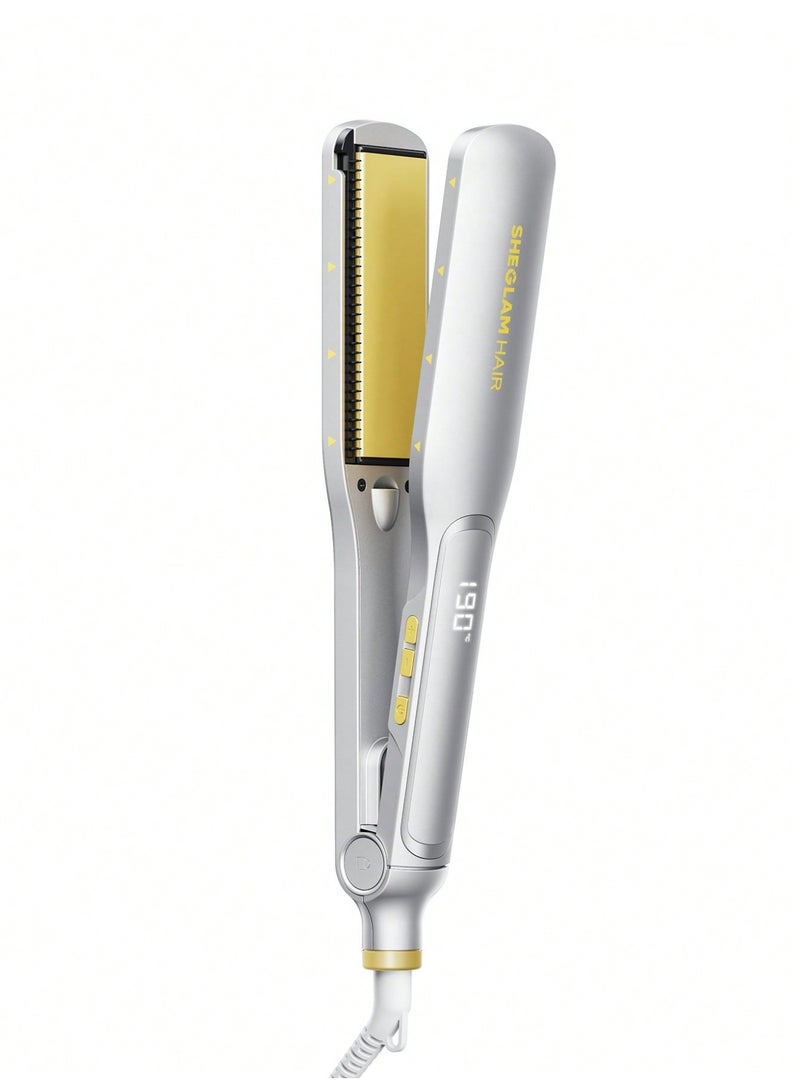 SHEGLAM Sleek Chic Wide Glide Straightener - Image 1