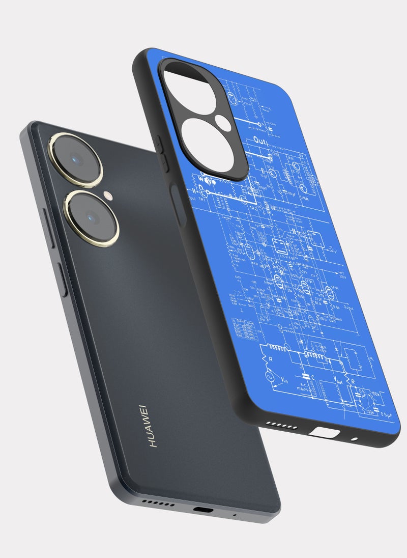 بكسلات كفر هواوي نوفا 11 أي مخطط مهندس كهربائي ابيض - Image 2