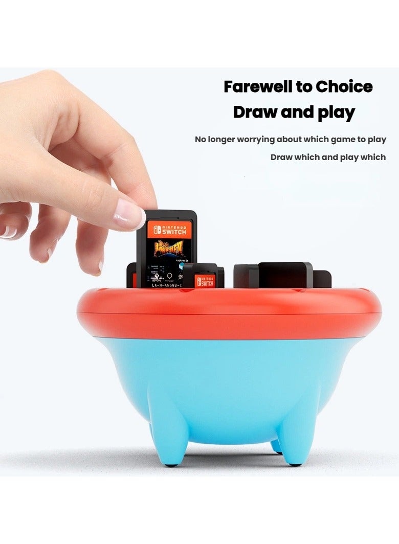 Compatible with Switch OLED/Switch 2 Rotary Card Case Game Card Memory Card with Storage Protection - Image 3