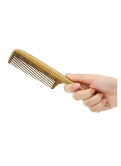 ORiTi Handmade 100% Natural Green Sandalwood Hair Combs - Anti-Static Sandalwood Scent Natural Hair Detangler Wooden Comb  - Image 4