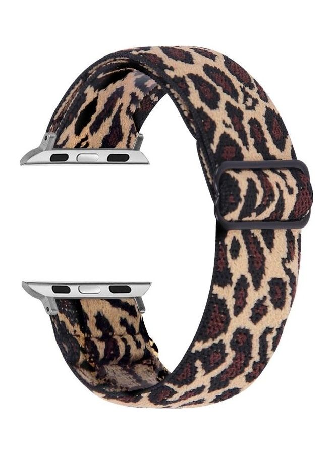 NIBEMINENT Elastic Watch Strap For Apple Series 7 41mm/6 & SE 5 4 40mm/3 2 1 38mm Multicolour - Image 2