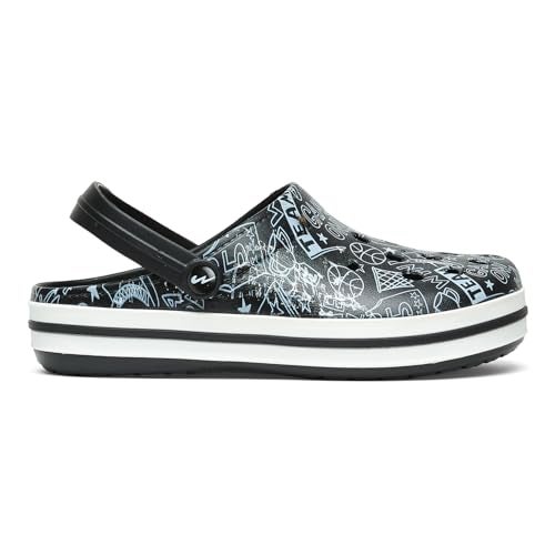 Campus Men's GC-4025 BLACK Clogs - 9UK/India GC-4025 - Image 2