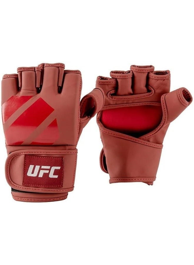 قفازات تدريب MMA برو تونال من UFC، متوسط، أحمر