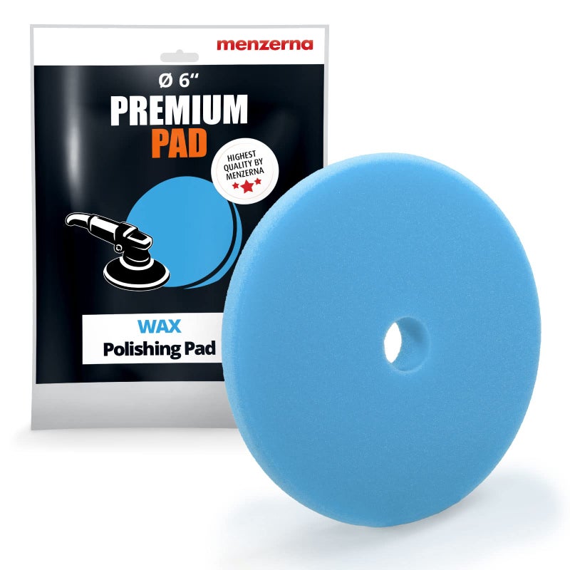 menzerna Blue Wax Foam Pad 6" / 150 mm - Image 1