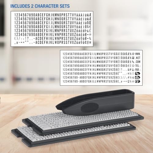 Trodat Printy 4913 Self-Inking Do It Yourself (DIY) 5 Line Personalized Custom Message Stamp with Black Ink - Image 4