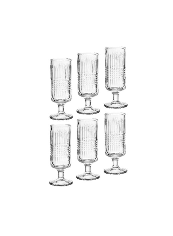 Dania Mini Welcome Juice Glasses – 95 ml, Set of 6 | Elegant Glassware for Stylish Serving 🍹✨ - Image 4