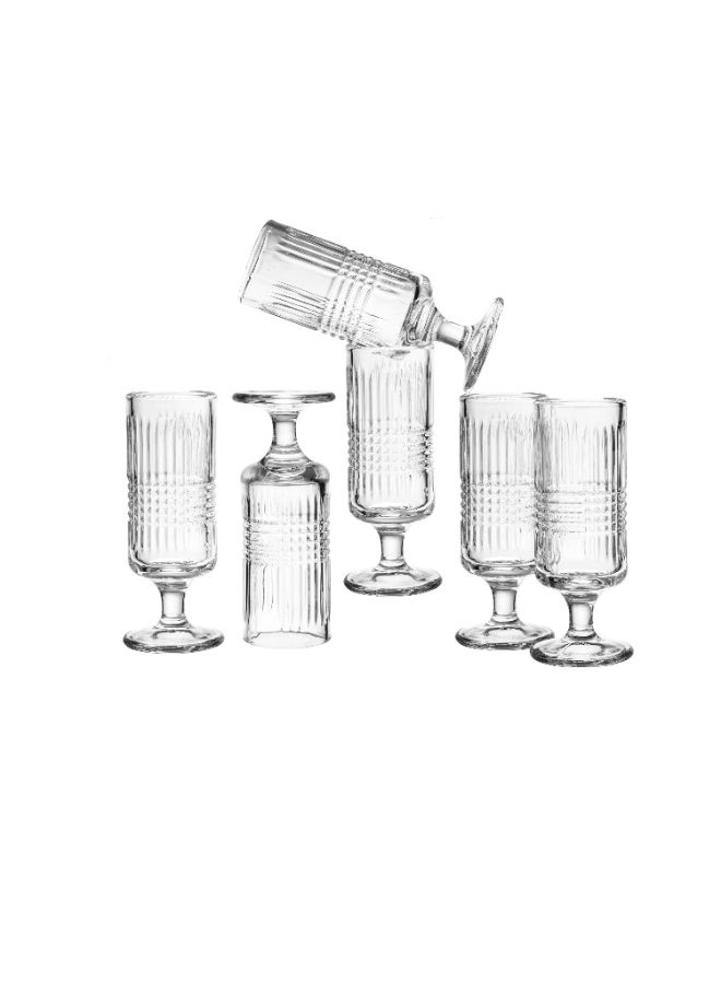 Dania Mini Welcome Juice Glasses – 95 ml, Set of 6 | Elegant Glassware for Stylish Serving 🍹✨ - Image 3