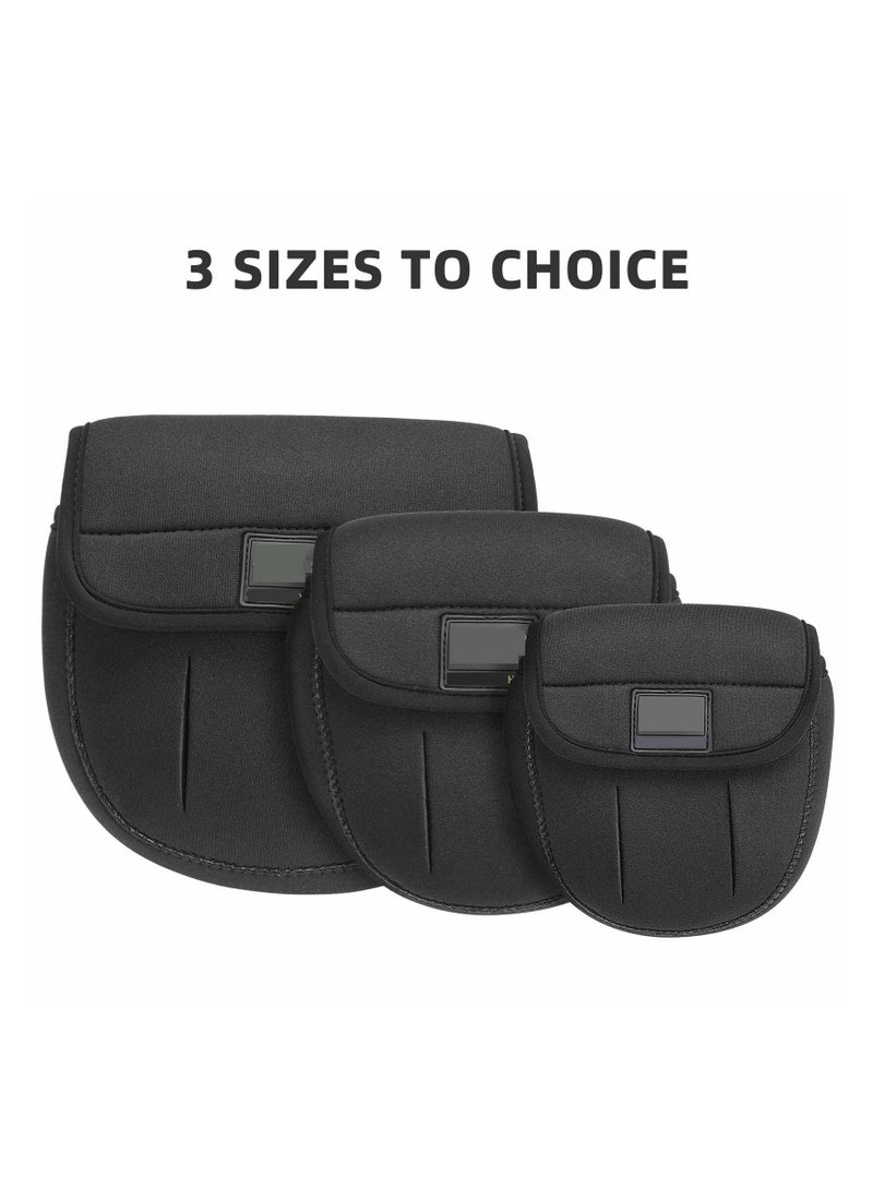 SYOSI Spinning Reel Cover Case Bag Pouch Glove Fits 1000 2000 3000 4000 5000 6000 Series Spinning Reels - Image 2