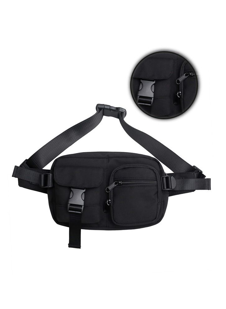 DUNISO Waterproof Sling Bag Crossbody Bag for Men and Women Sling Backpack Hiking Daypack Multipurpose Crossbody Chest Bag with Adjustable Strap for Travel Walking Running Hiking Outdoors - Image 2