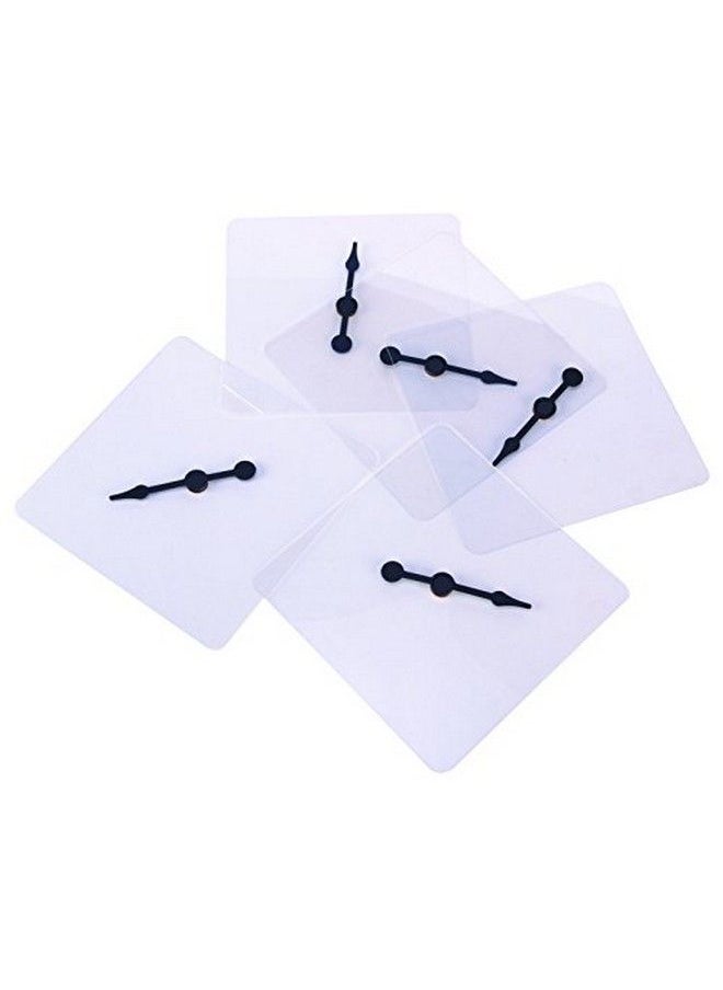 Learning Advantage - Transparent Spinners Set Of 5 Math Game Spinner Dry Erase Surface For Multiple Uses - Image 1