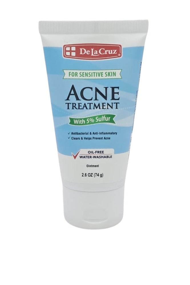 دي لا كروز علاج حب الشباب 5 ٪ مرهم سلفر 74 جم