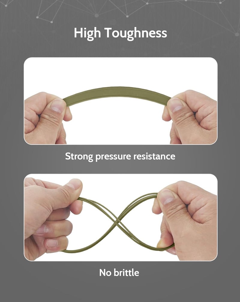 DURAMIC 3D PLA+ Filament 1.75mm 1Kg Army Green, PLA Plus Filament 1Kg Spool(2.2lbs) Tougher and Stronger, Dimensional Accuracy Probability +/- 0.02mm - Image 2