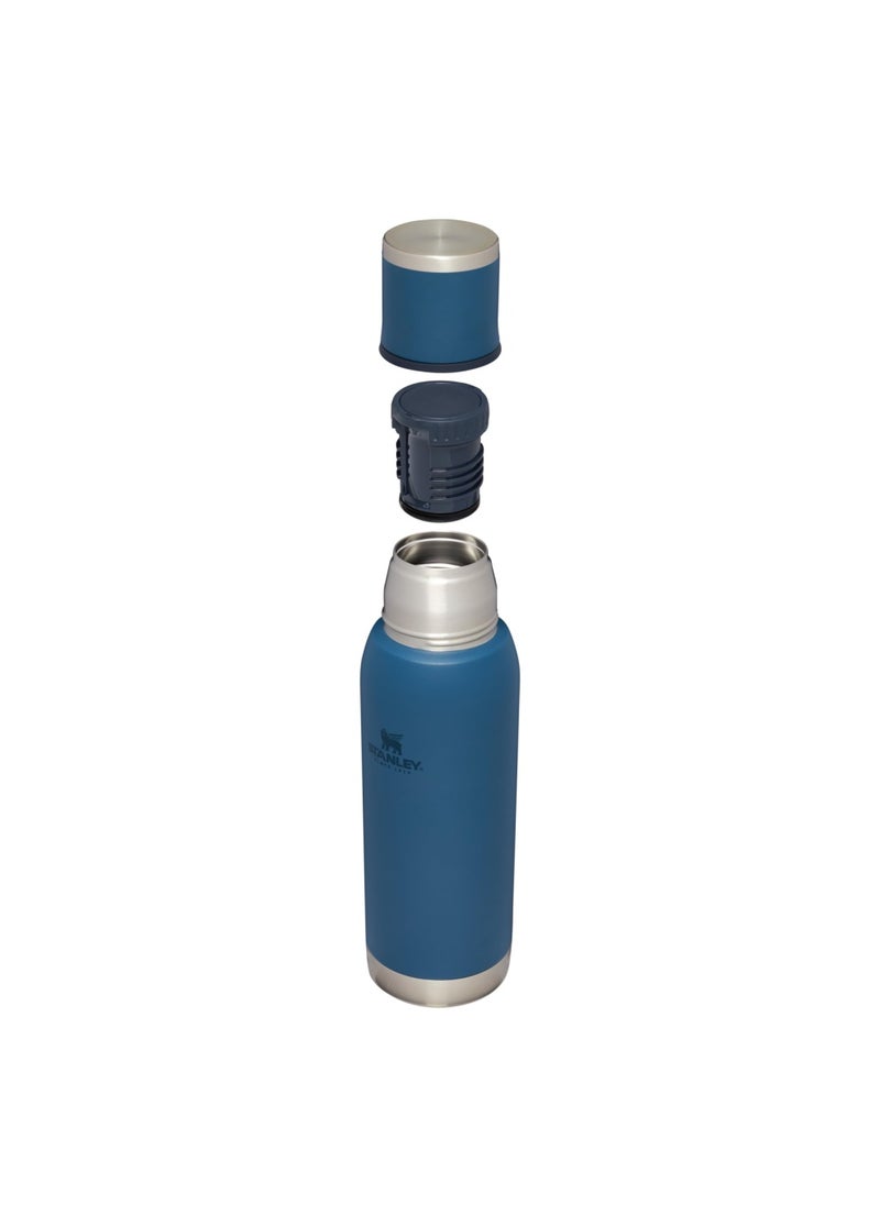 Stanley - Stanley ADV Flask 1L/1.1Qt To-Go Bottle Abyss - Image 1