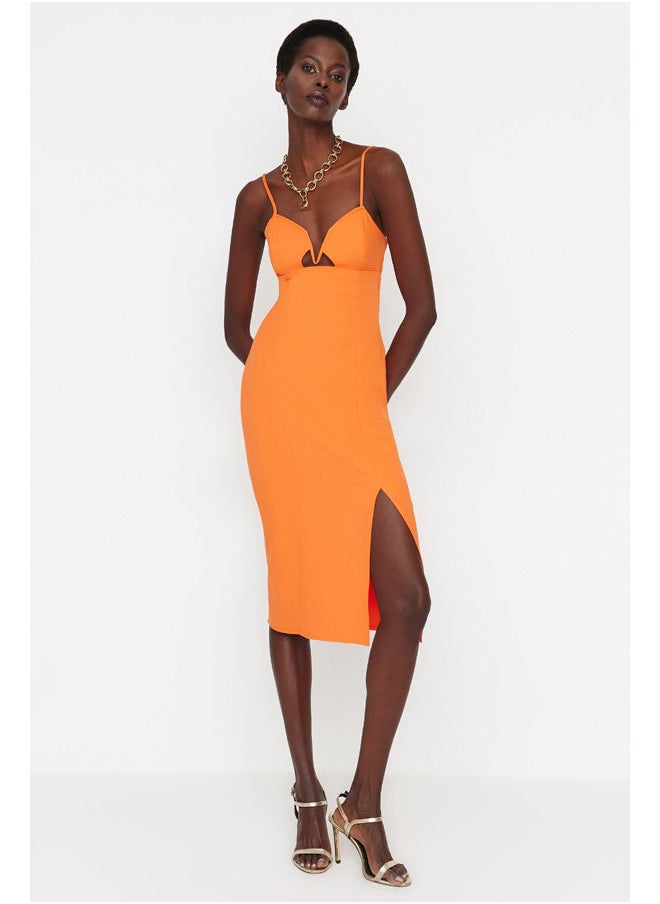 trendyol - Woman Dress Orange - Image 1
